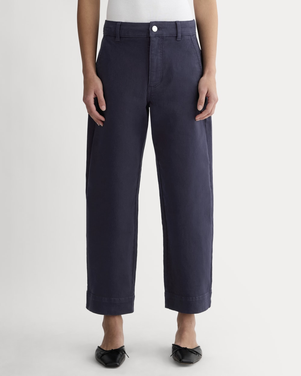 The Utility Straight-Leg Pant | Navy | 26.5 Inseam
