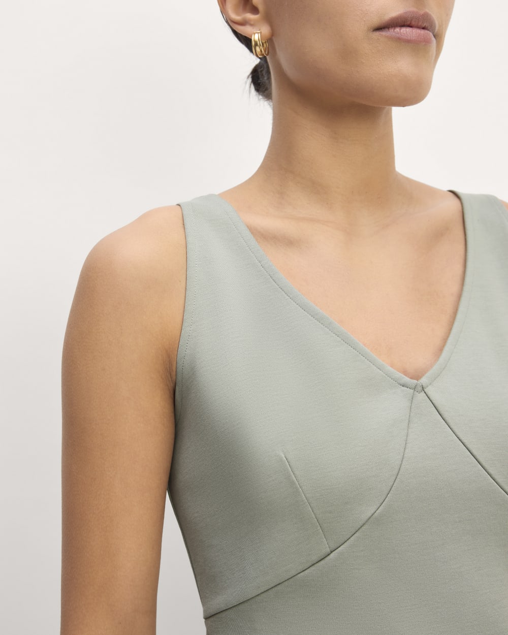 The Dream V-Neck Top | Sage Green