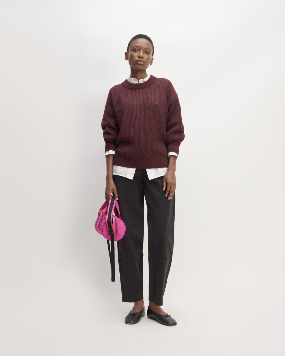 The Recycled Nylon Crossbody | Fuchsia Pink