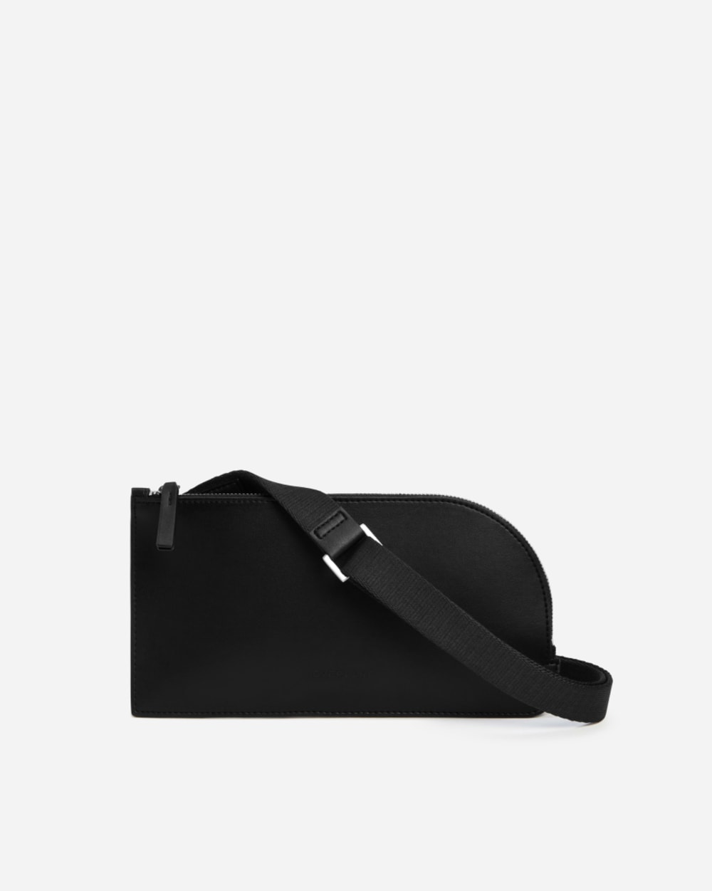 The Cactus Leather Sling Bag | Black