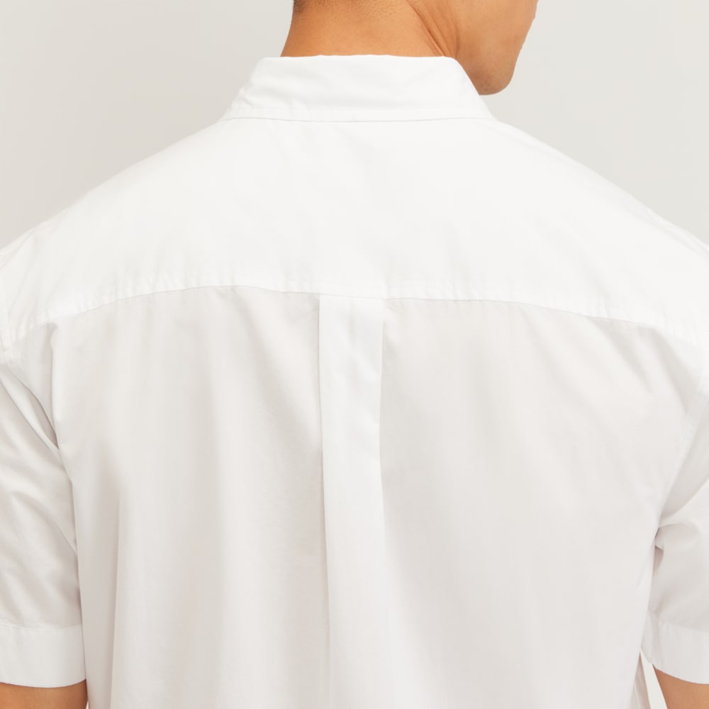 The Poplin Short-Sleeve Shirt | White