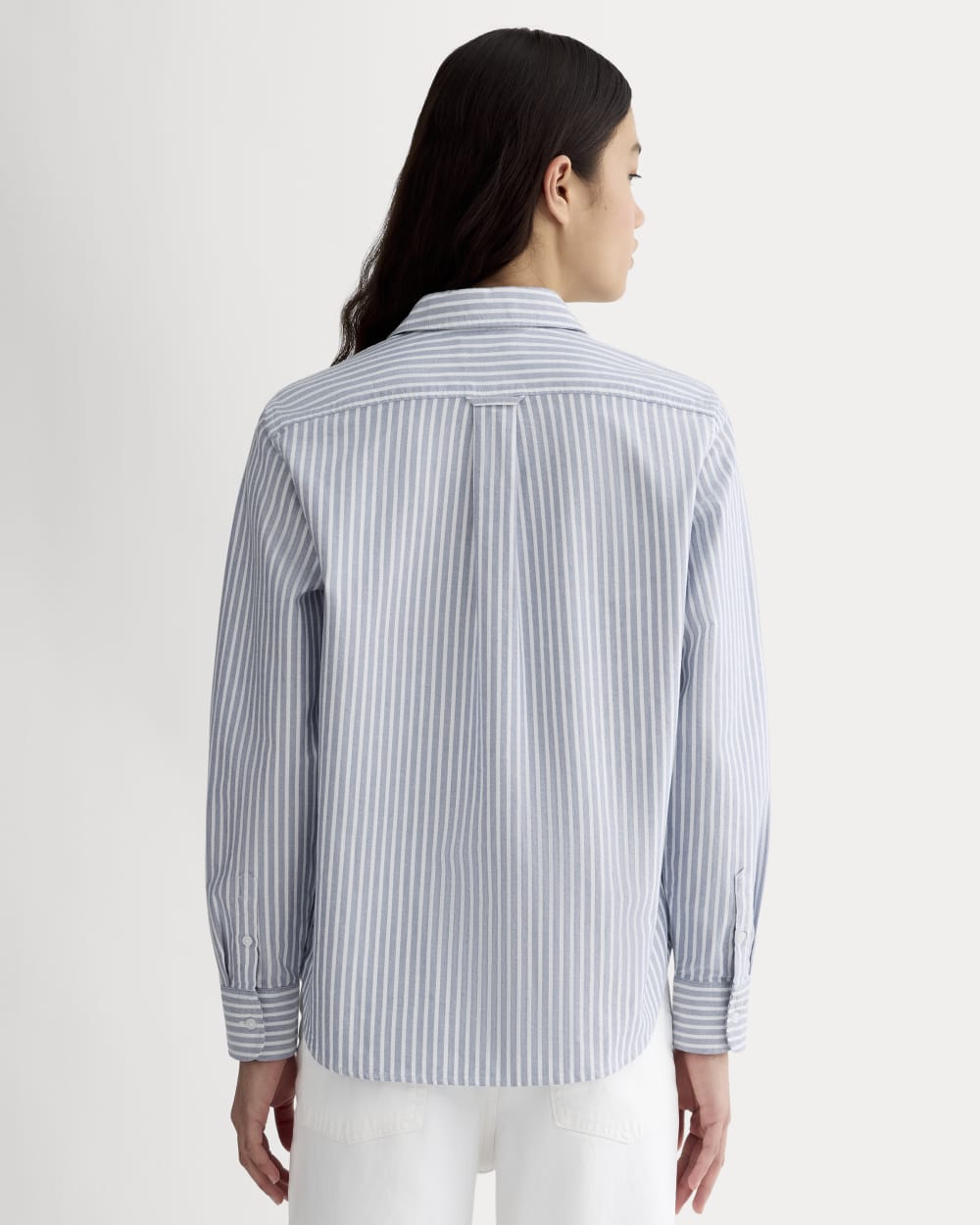 The Must-Have Oxford Shirt | Bone / Mazarine Blue