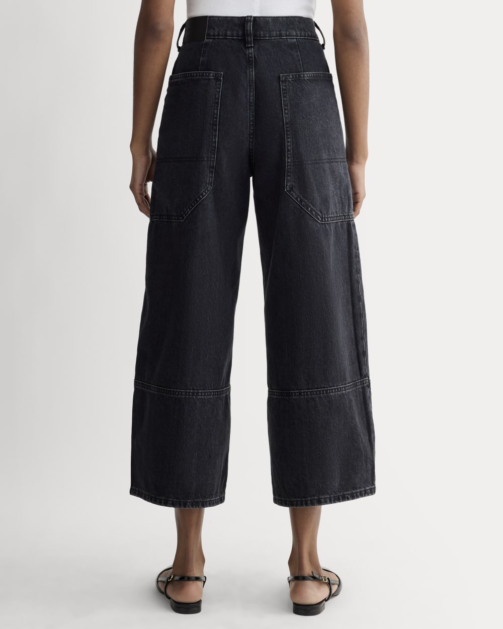The Way-High® Gardener Cropped Jean | Washed Black