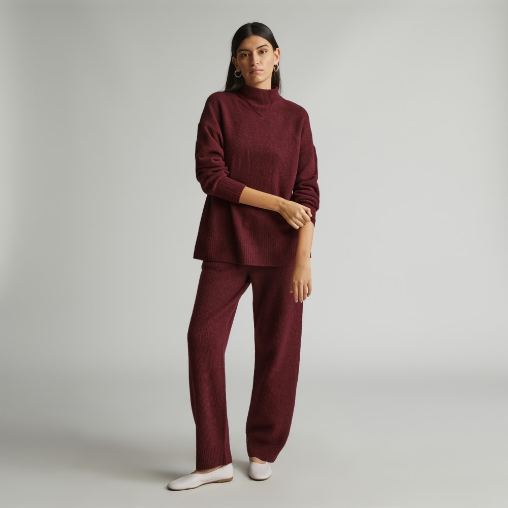 The Cozy-Stretch Pullover | Brandy