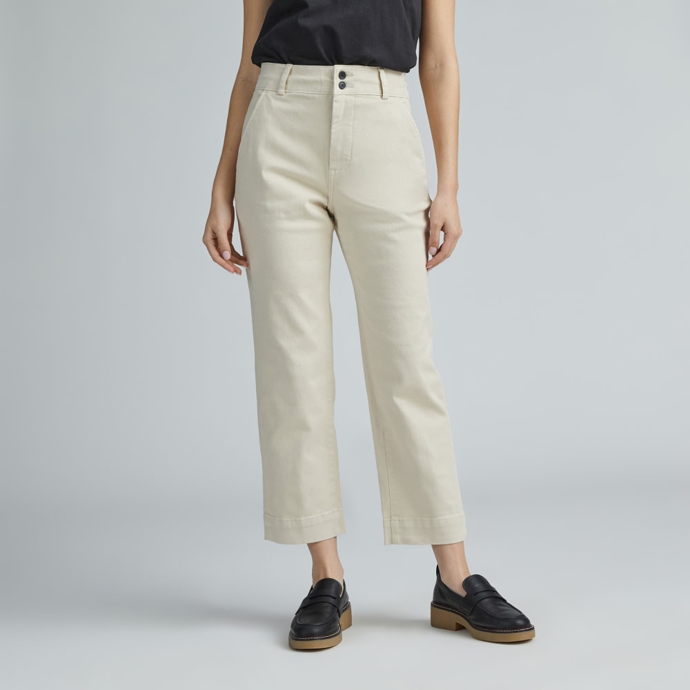 The Organic Straight-Leg Pant | Pumice Stone