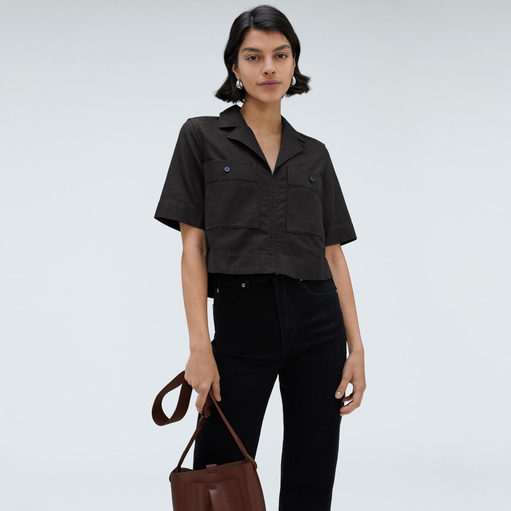 The Oxford Popover | Black