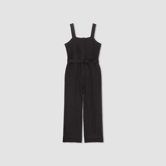 The Linen Jumpsuit | Black