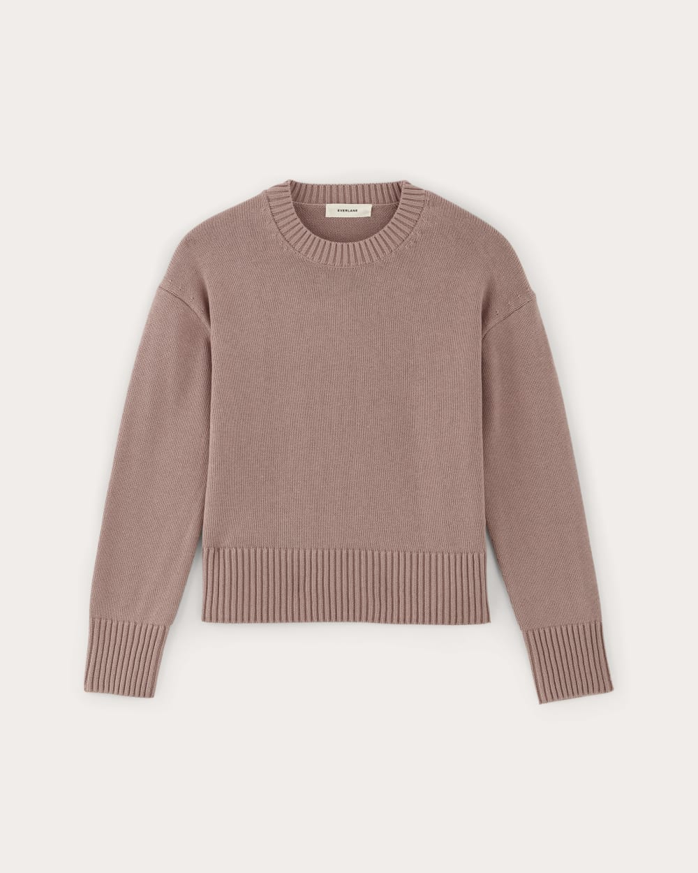 The Boxy Sweater in Everyday Cotton | Dusty Rose