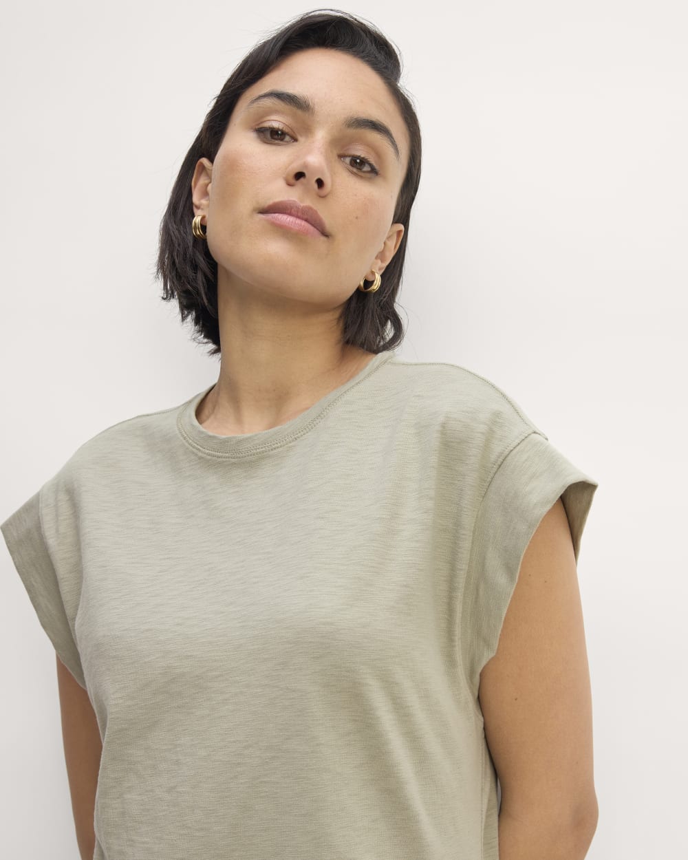 The Muscle Tee Midi Dress | Seagrass
