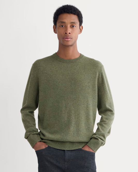 The Cashmere Crew | Heathered Deep Lichen