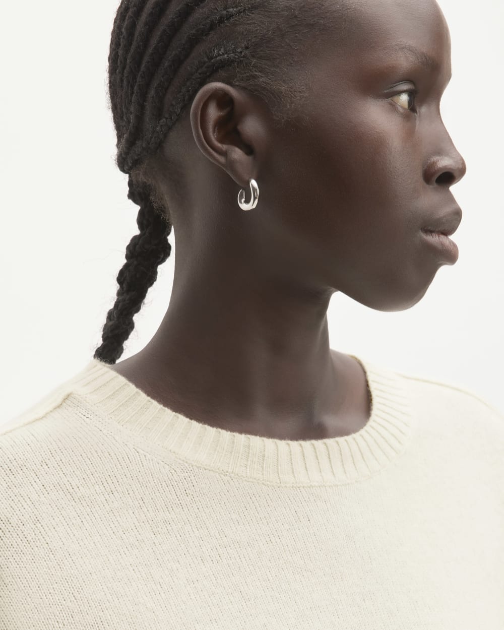 The Good Merino Wool Crewneck Sweater | Bone