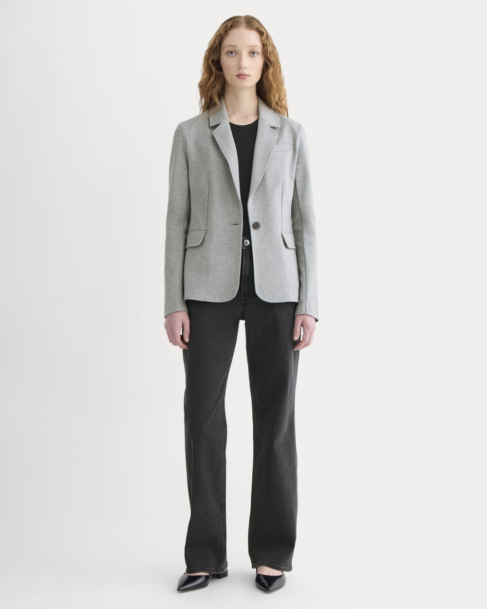 The Dream Blazer | Mid Heather Grey