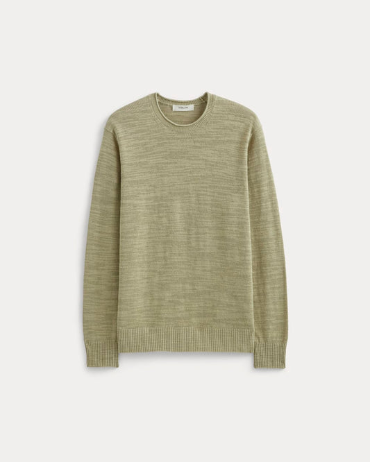 The Cotton Linen Pullover | Eucalyptus