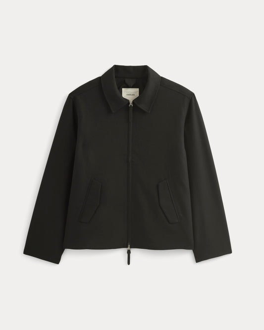 Tailored Zip Jacket |  Black