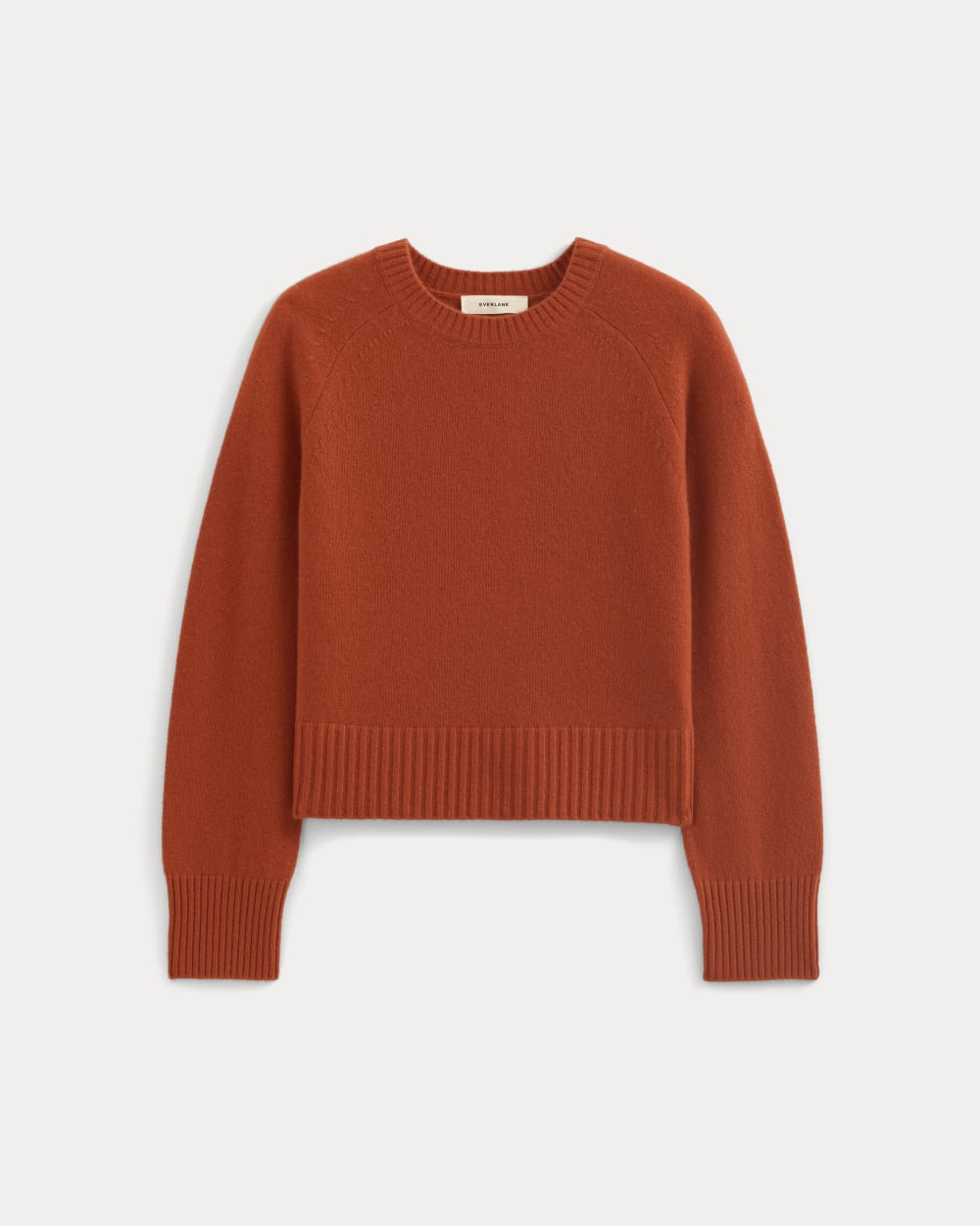 The Boxy Crew in Cashmere | Rust