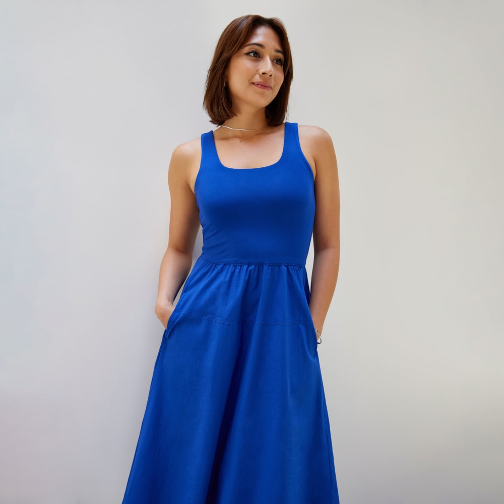 The Riviera Dress | Mazarine Blue