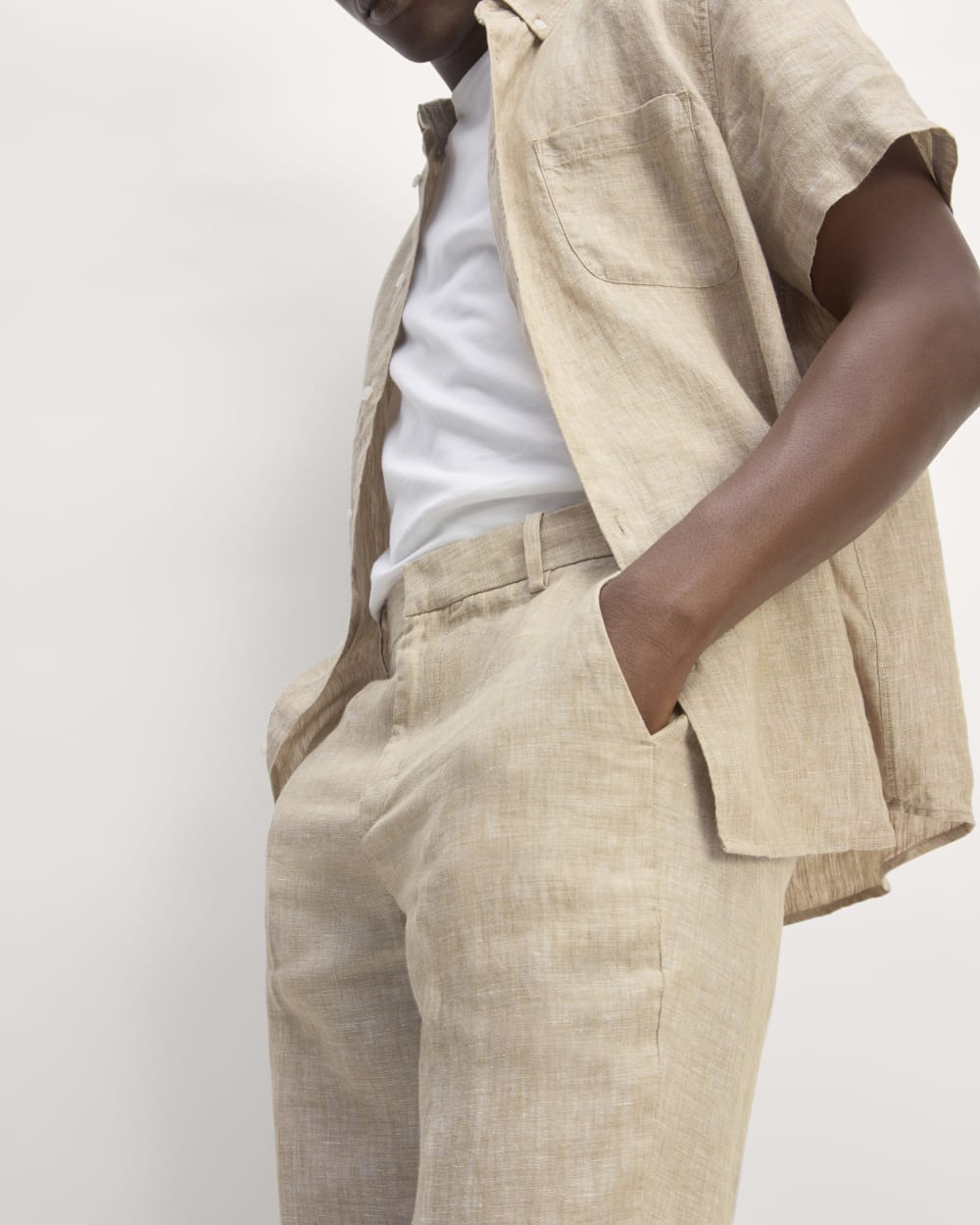 The Linen Trouser | Cornstalk Chambray