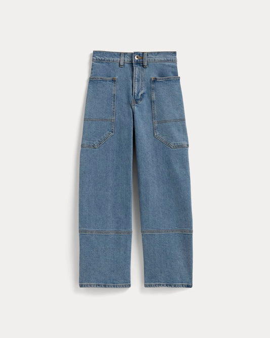 The Way-High® Gardener Cropped Jean | Shallow Beach