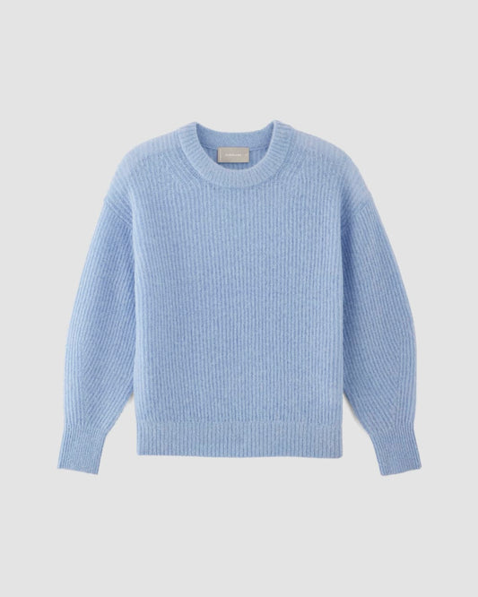 The Cocoon Crew in Alpaca | Chambray Blue