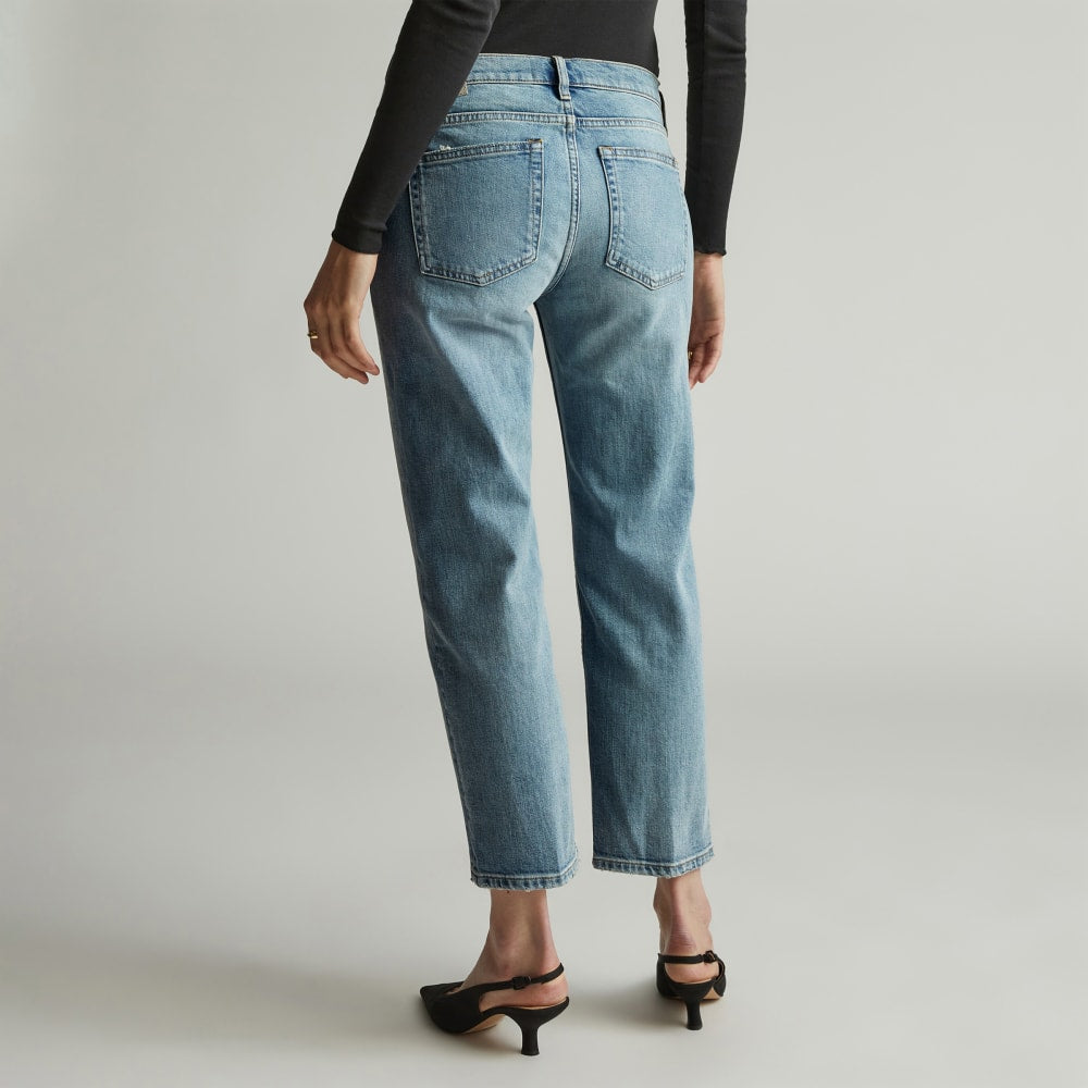 The Low-Rise Shortie Jean | Vintage Light