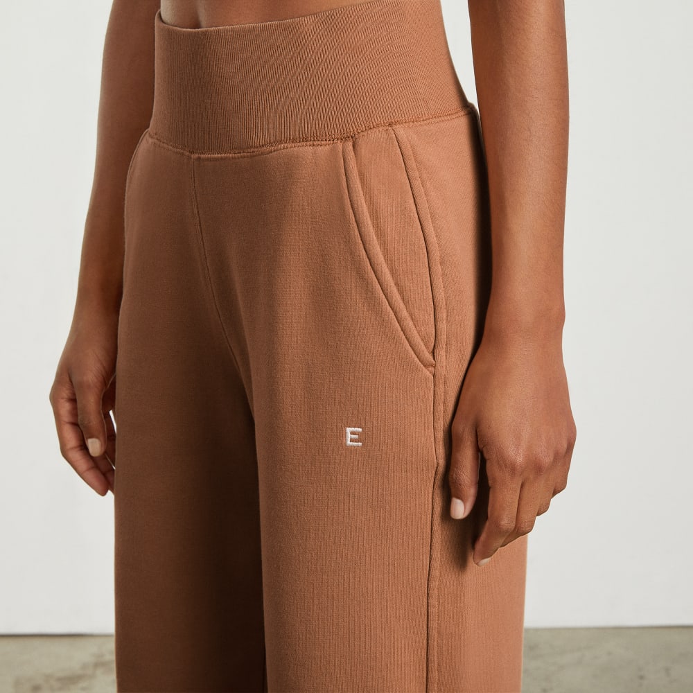 The Track High-Waist Pant | Tawny Brown