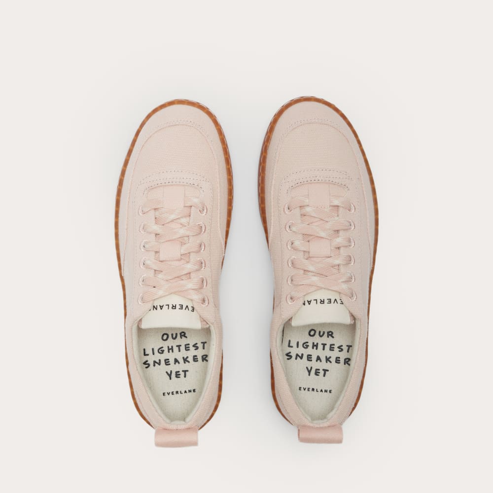 The Tread-Bare Sneaker | Pale Pink