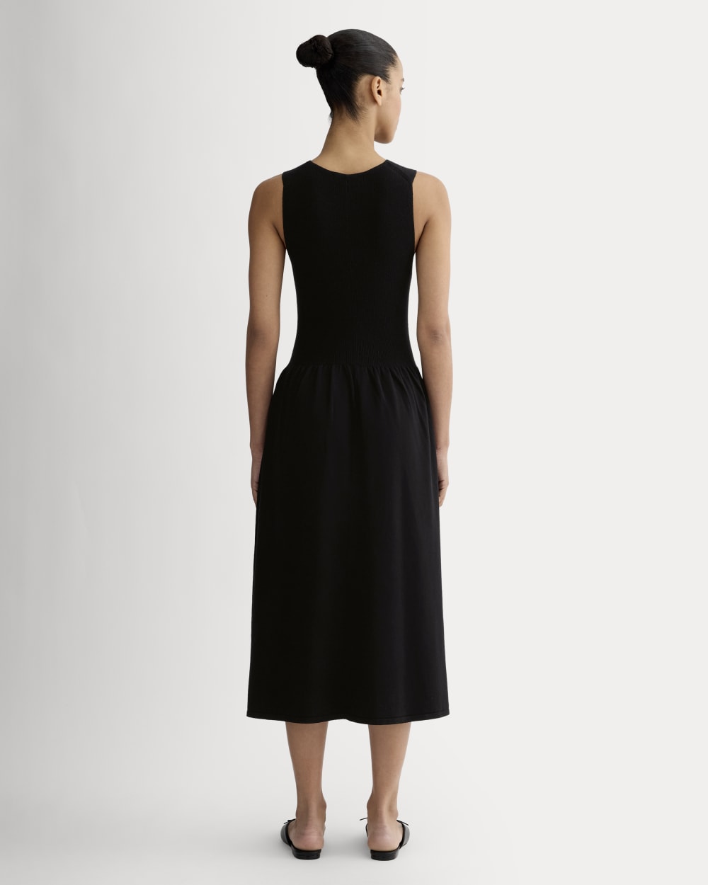 The Knit Crew Dress | Black