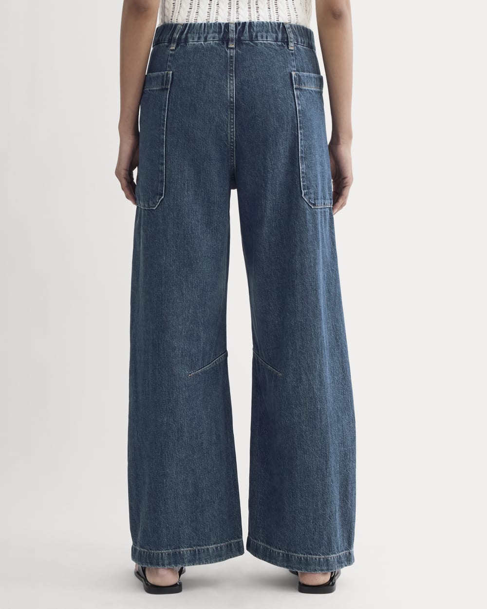 The Gardener Pull-On Jean | Mid Indigo