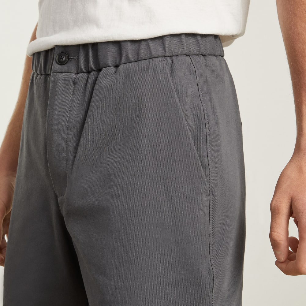 The Pull-On Performance Chino Short | Slate
