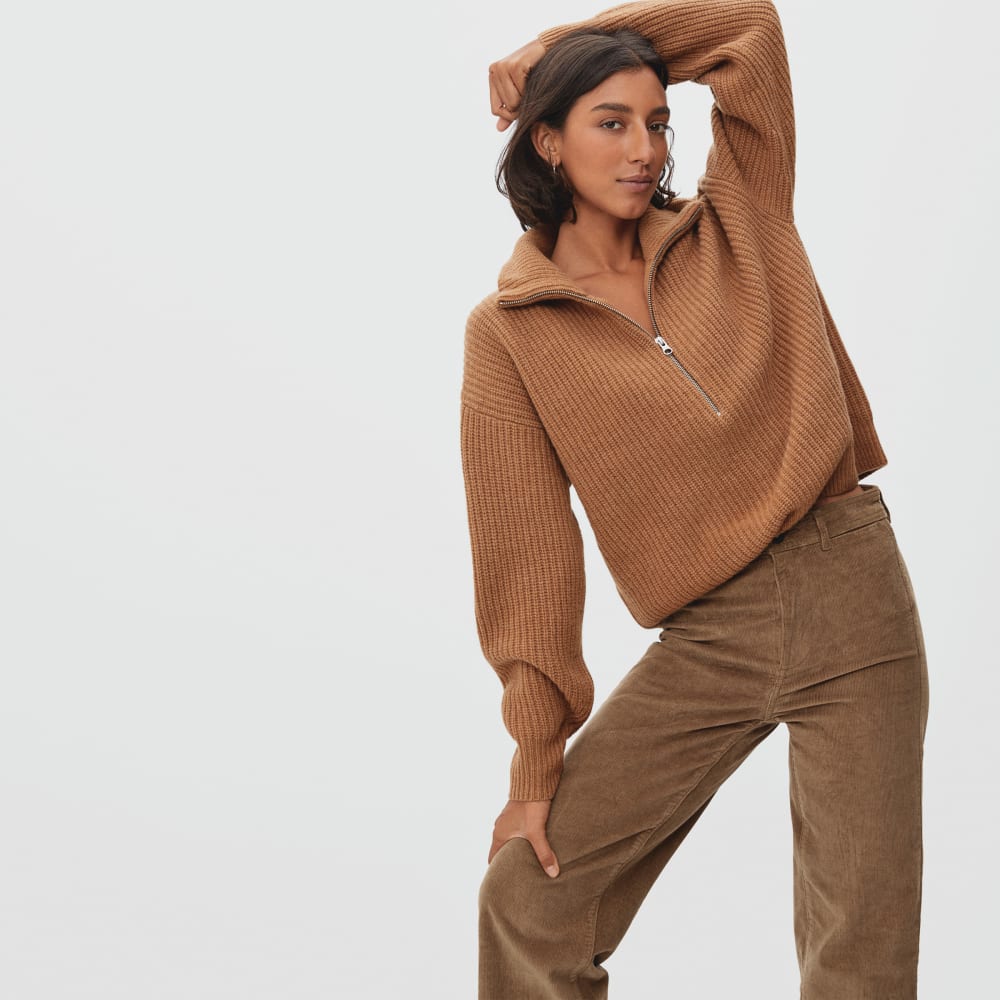 The Corduroy Wide-Leg Pant | Toasted Coconut