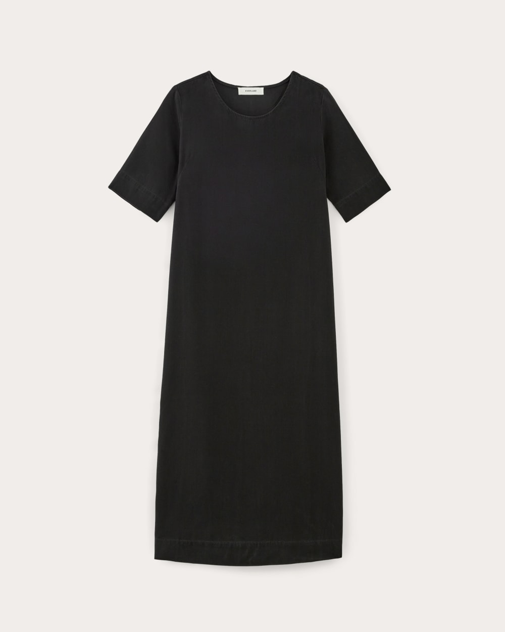 The Relaxed T-Shirt Dress in Buttersoft | Black