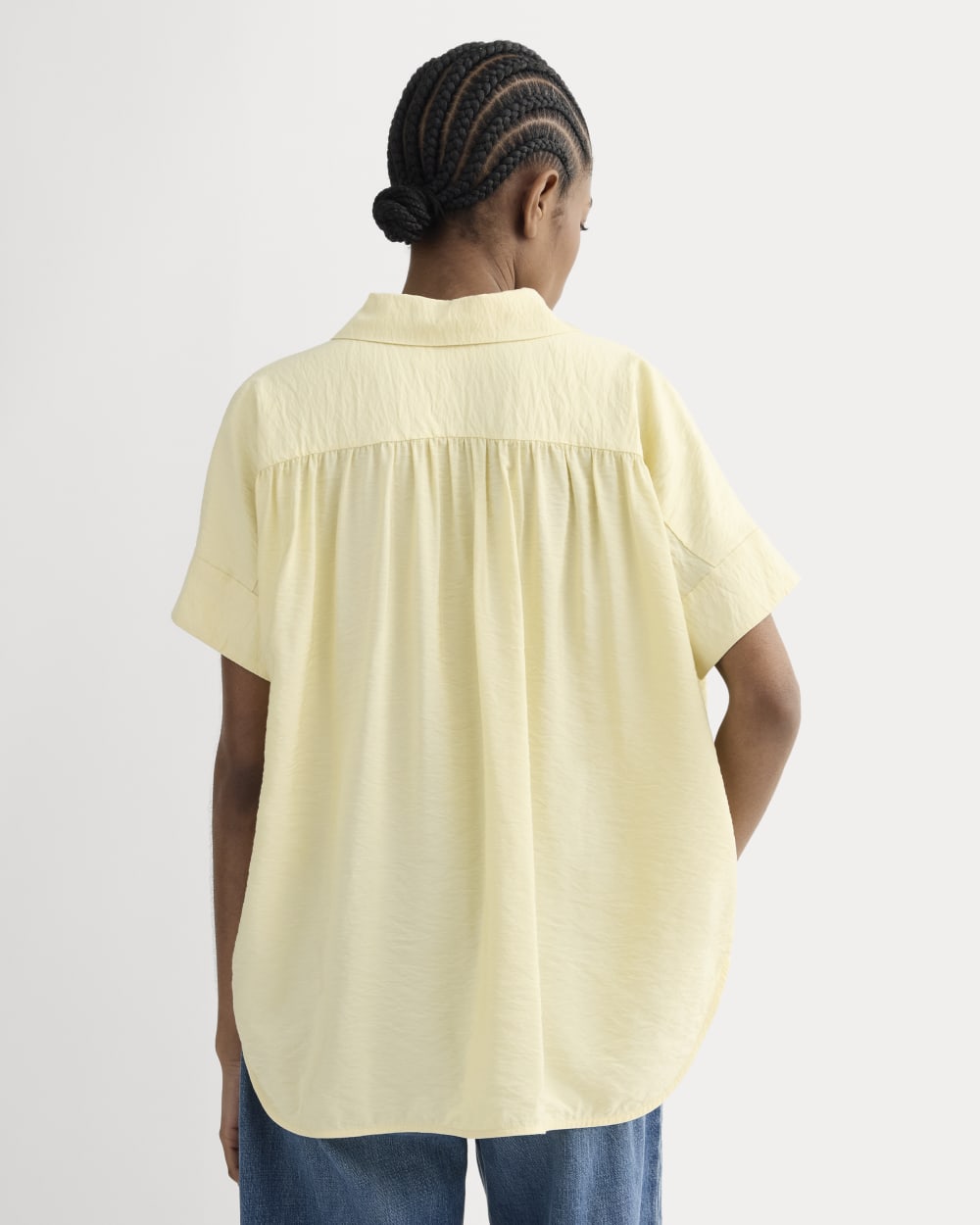 The Square Shirt in SoftLuxe | Banana Crepe