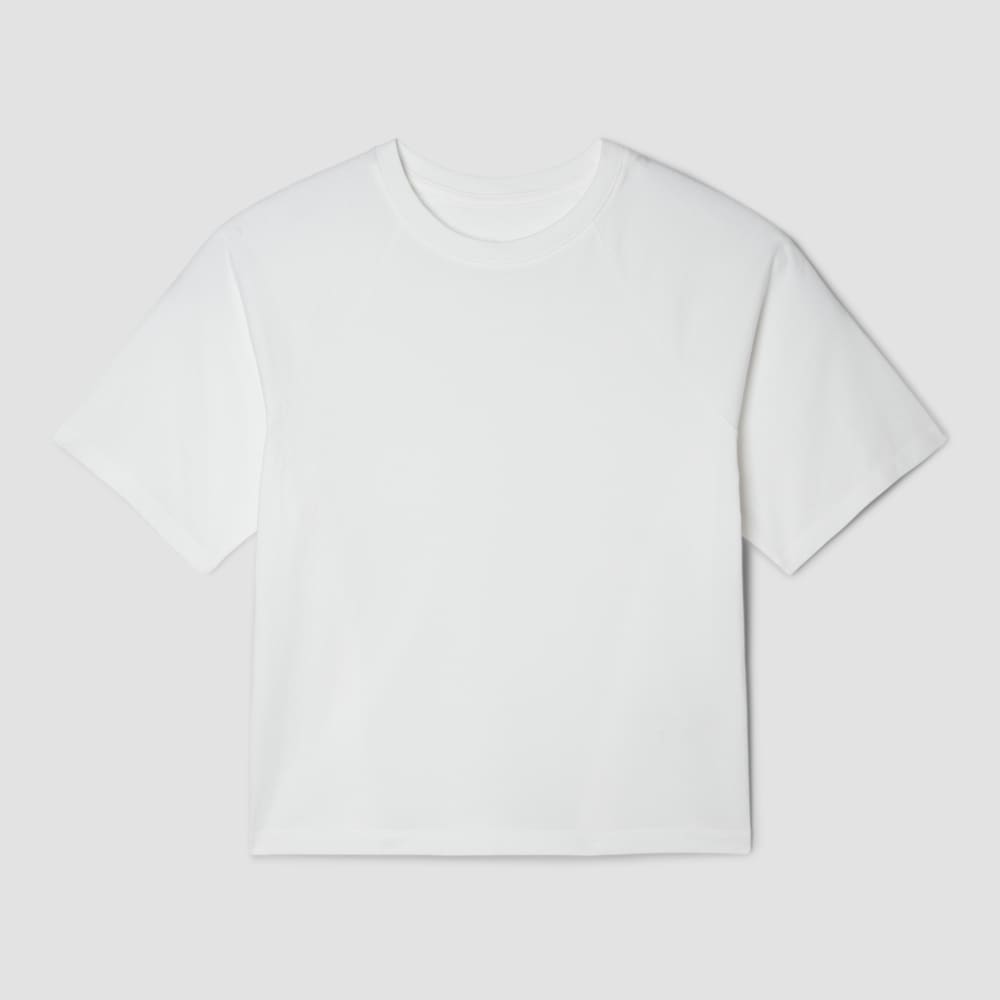 The Organic Cotton Raglan Tee | White