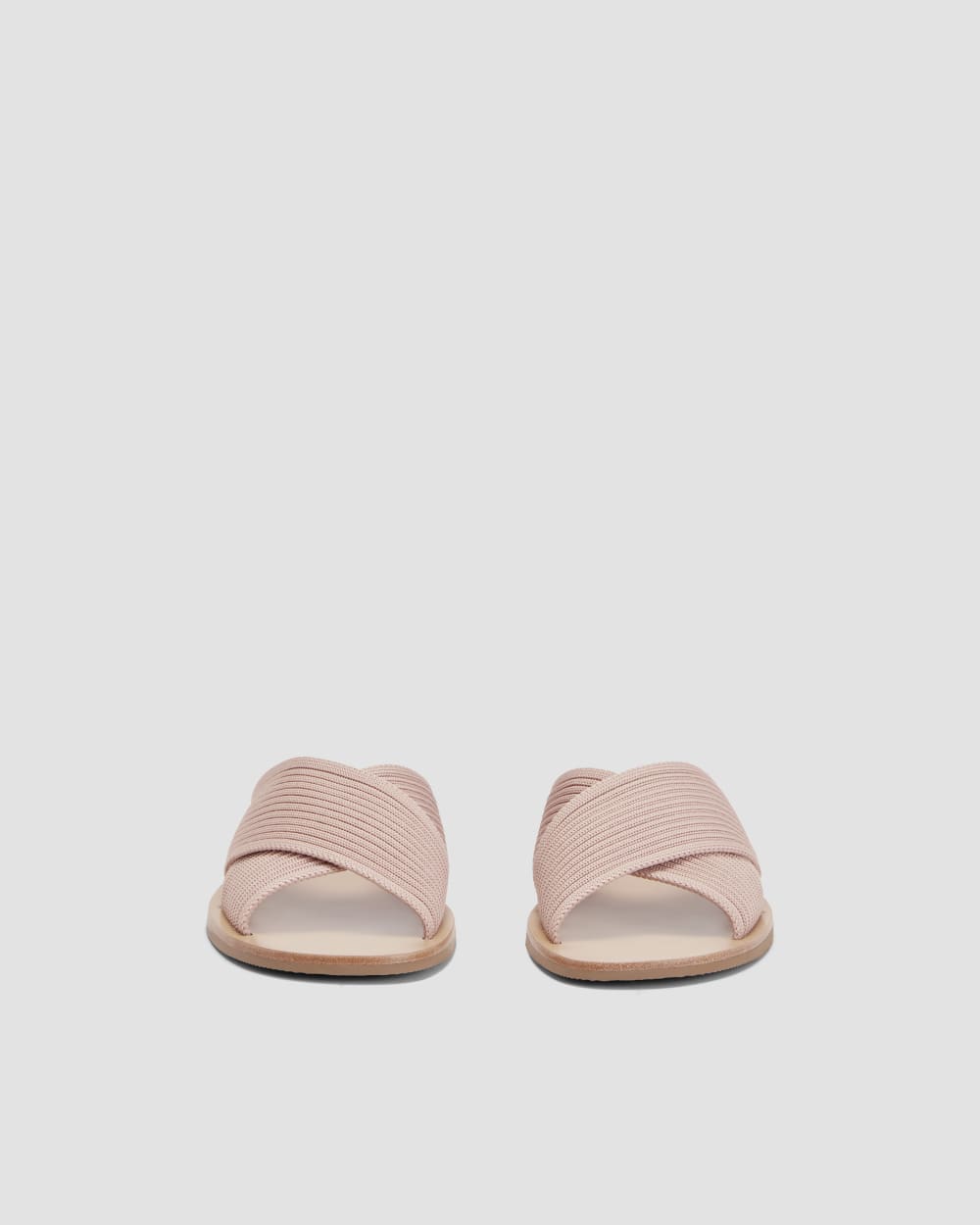 The Day Crossover Sandal | Pale Pink