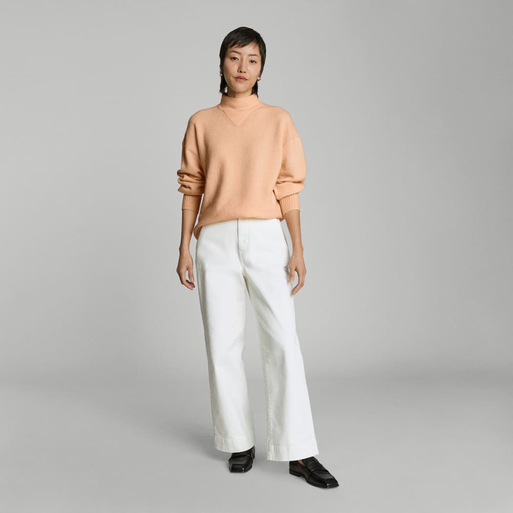 The Cozy-Stretch Pullover | Apricot