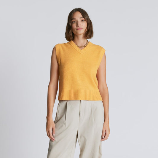 The Cashmere Vest | Kumquat