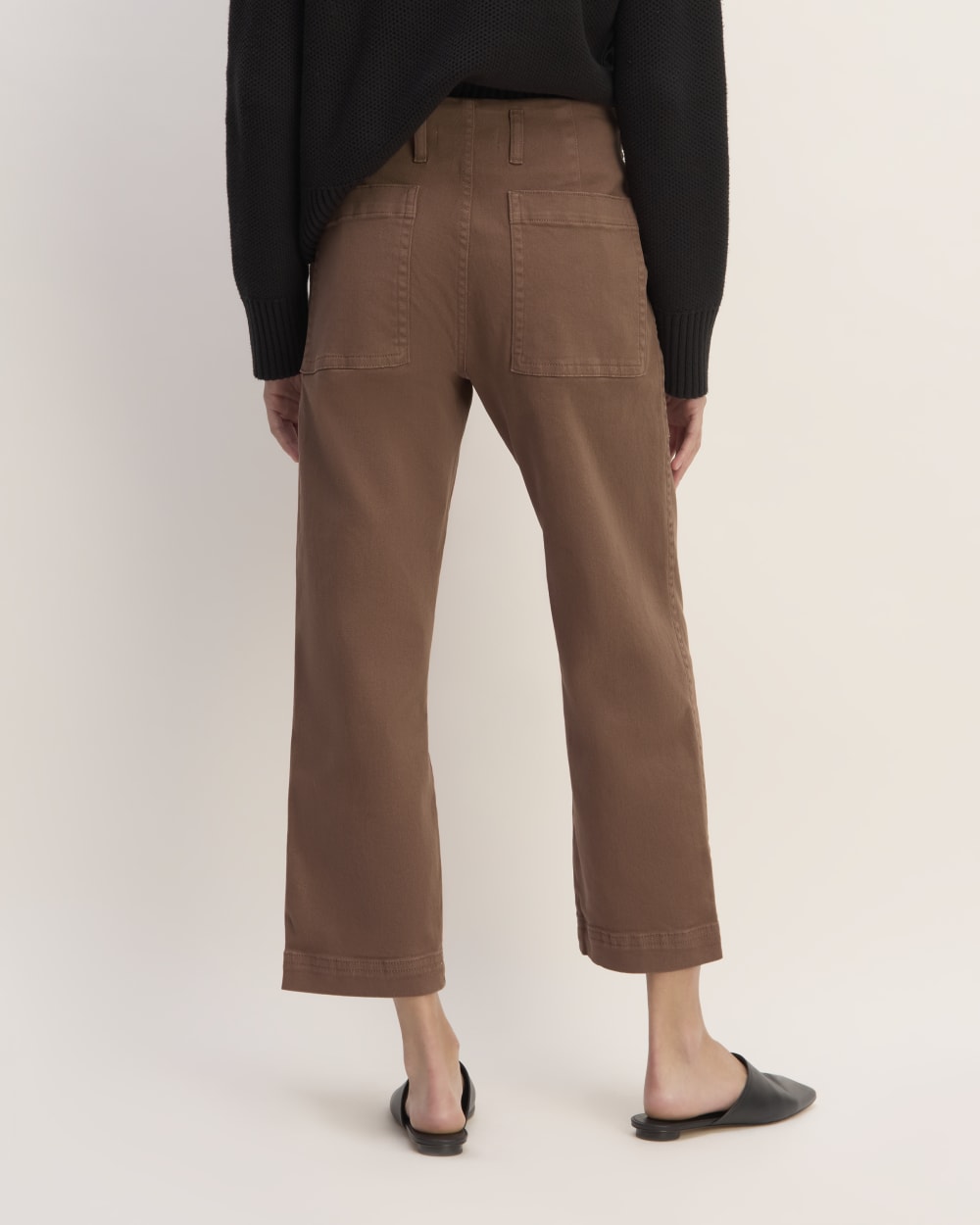 The Organic Utility Pant | Carob Brown