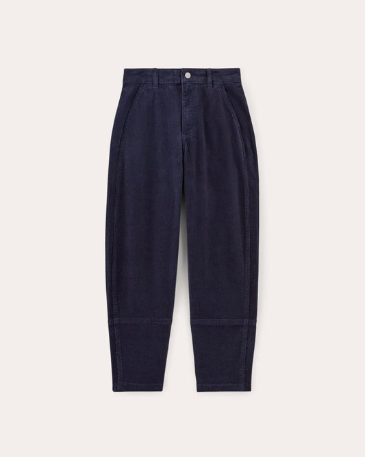 The Utility Barrel in Corduroy | Navy
