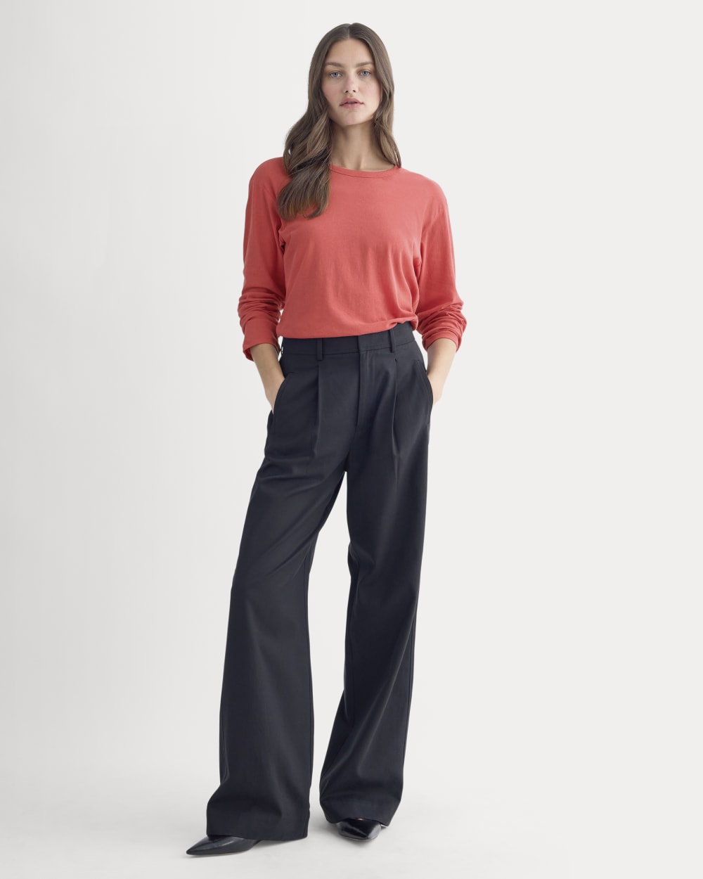 The Air Long-Sleeve Tee | Vintage Red