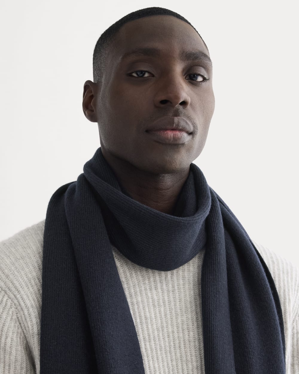 The Cabin Scarf | Navy