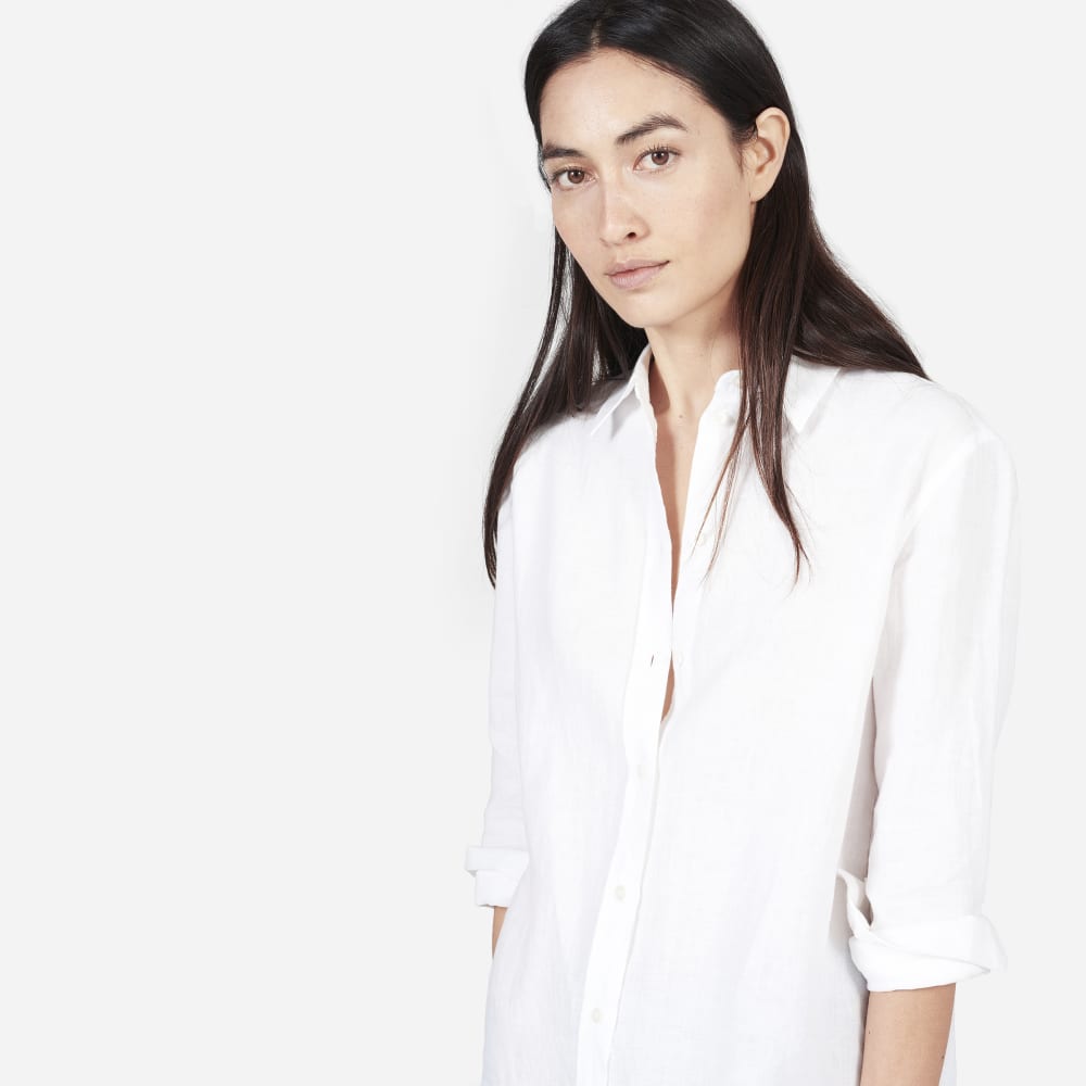 The Must-Have Shirt in Linen | White