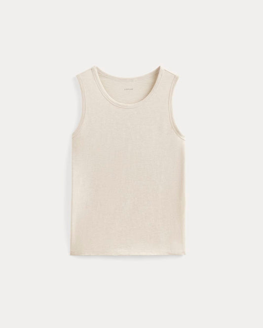 The Rec Performance Tank | Heathered Oat