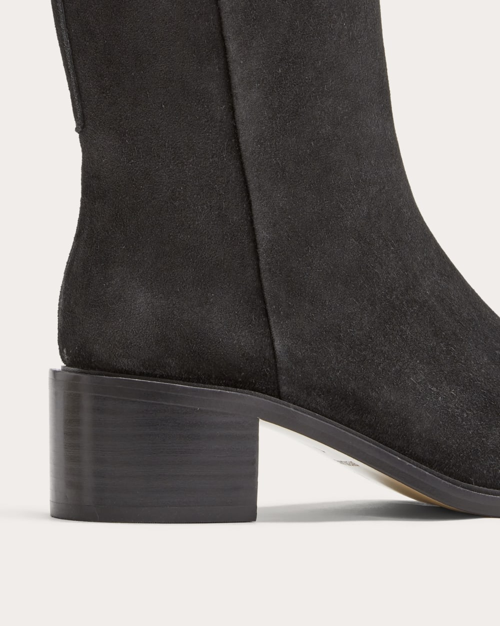 The City Boot | Black Suede