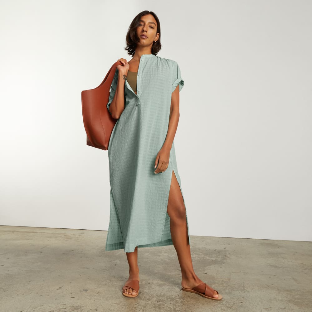 The Caftan Dress | White Sage