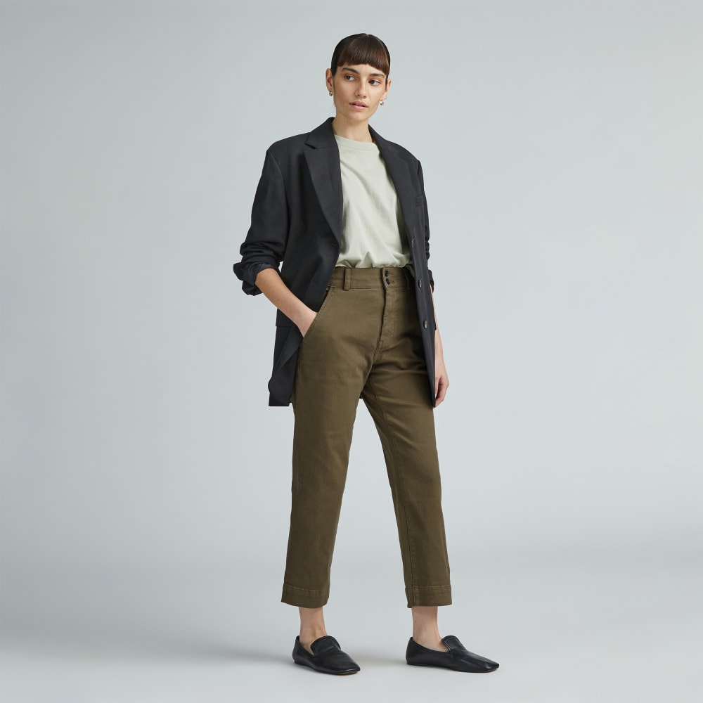 The Organic Straight-Leg Pant | Beech