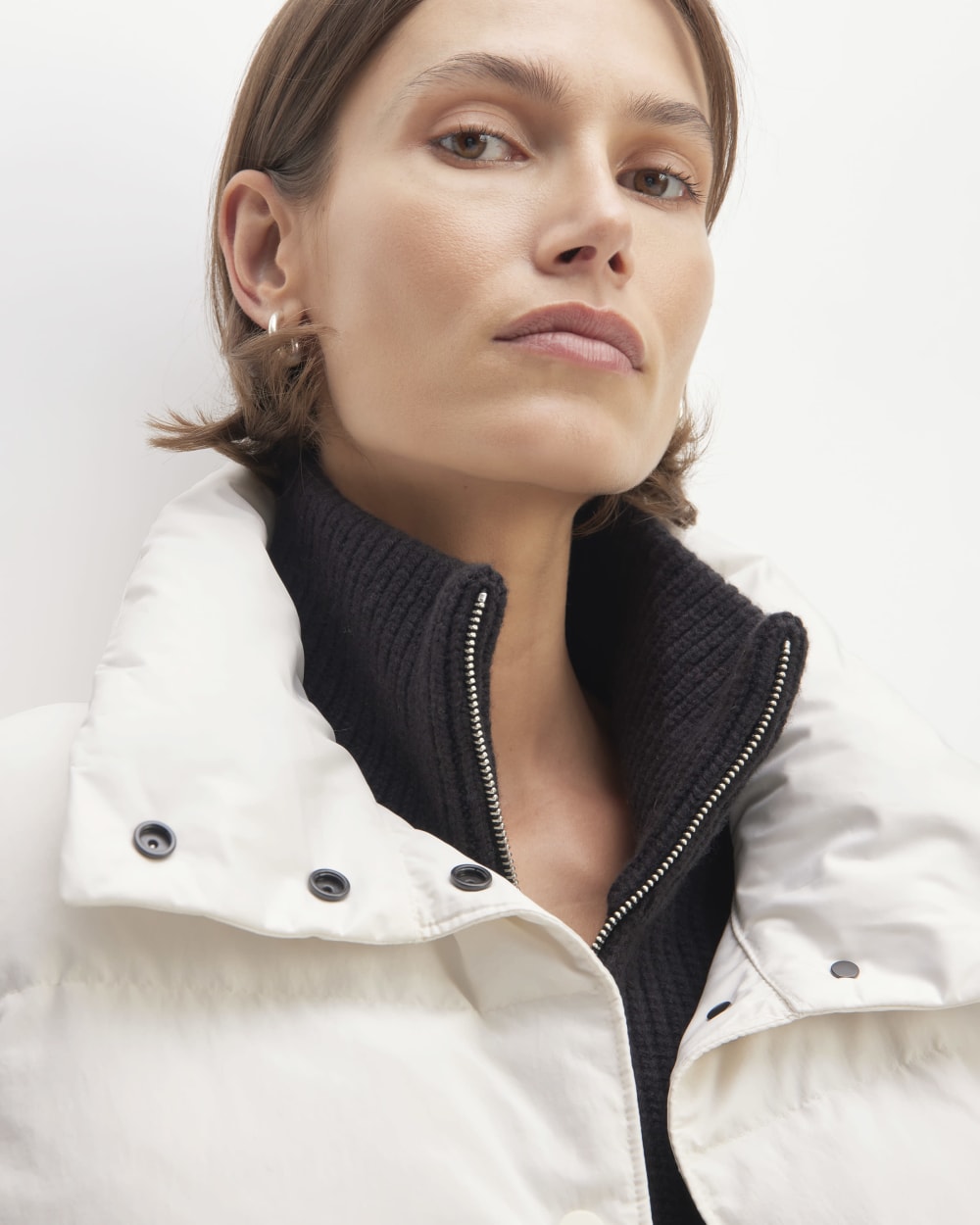 The Puffer Vest | Bone