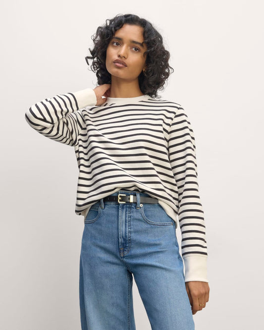 The Off-Duty Terry Crew | Bone / Black