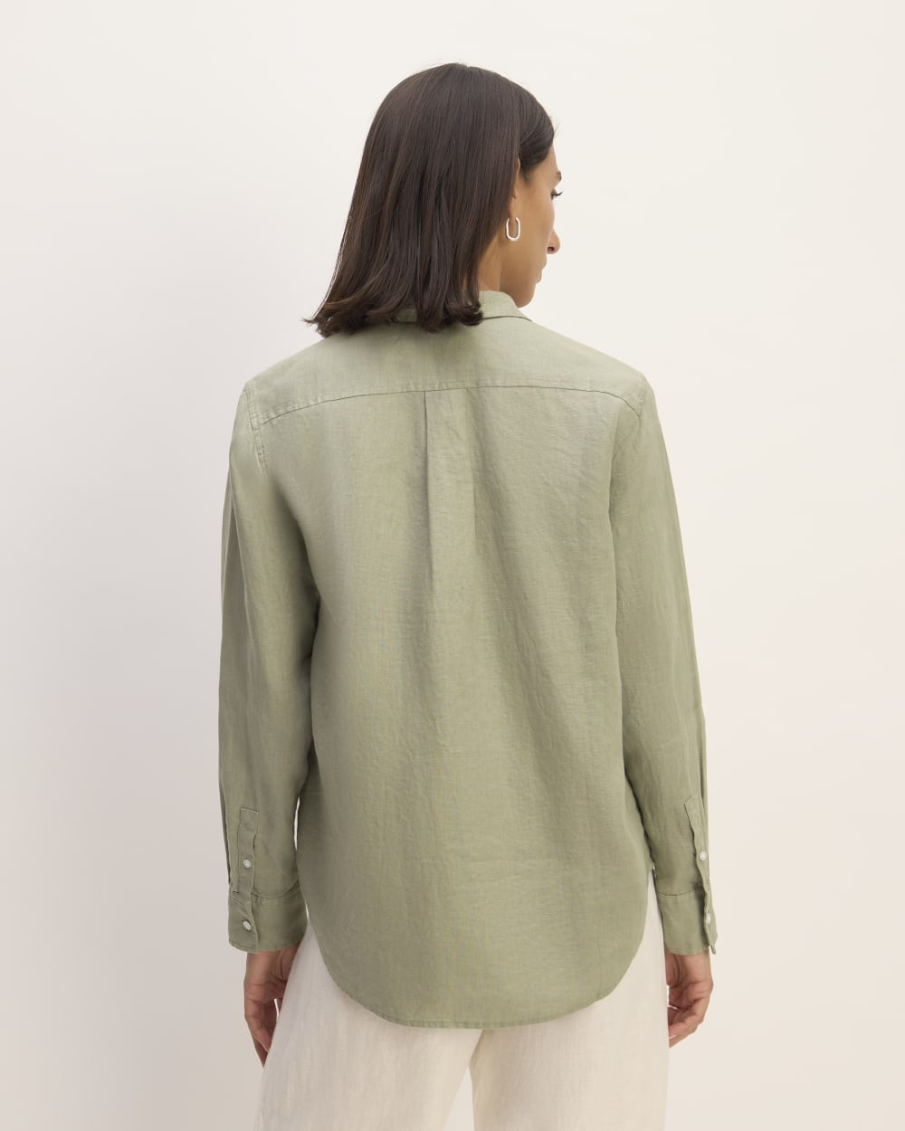 The Must-Have Shirt in Linen | Sage Green