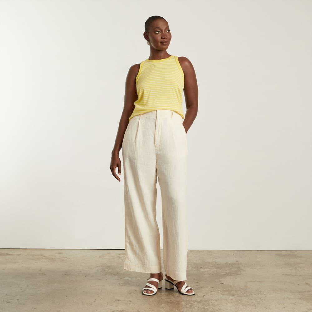 The Tank in Essential Cotton | Acacia / Tan