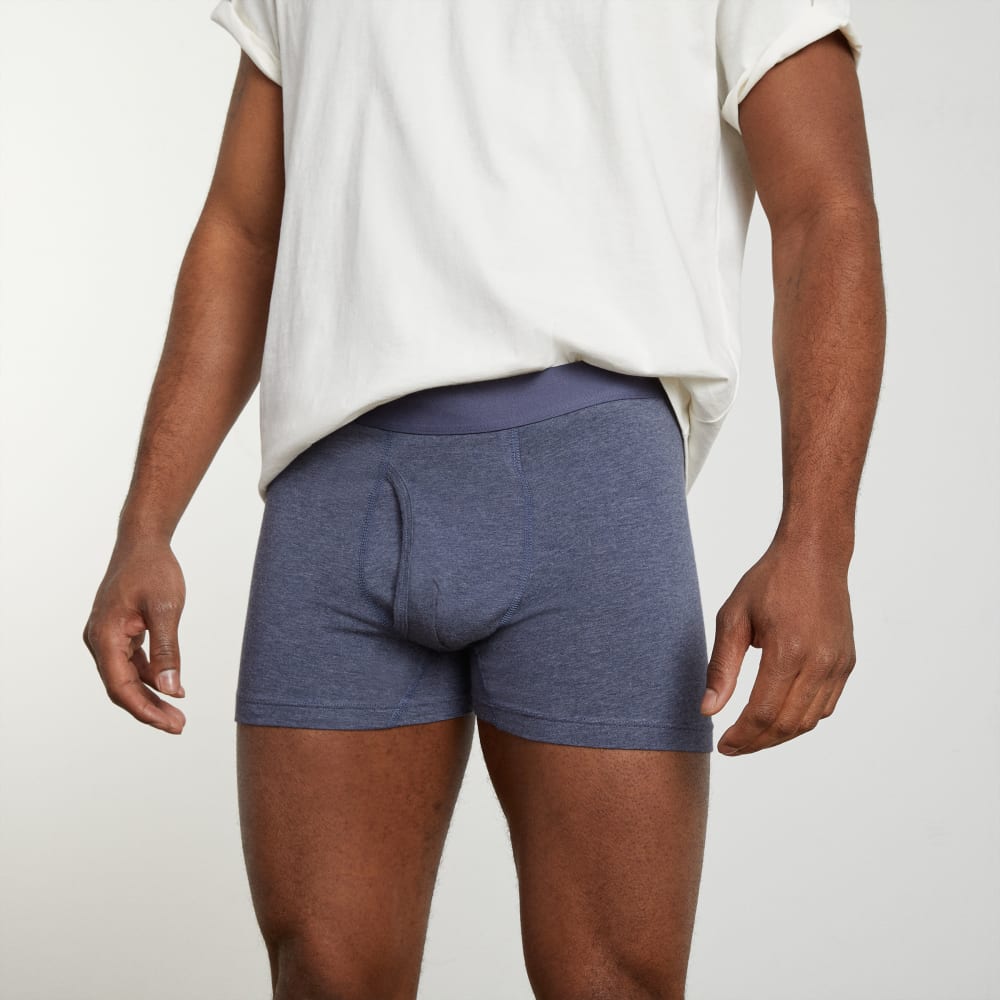 The Supima® Boxer Brief | Uniform | Heather Blue